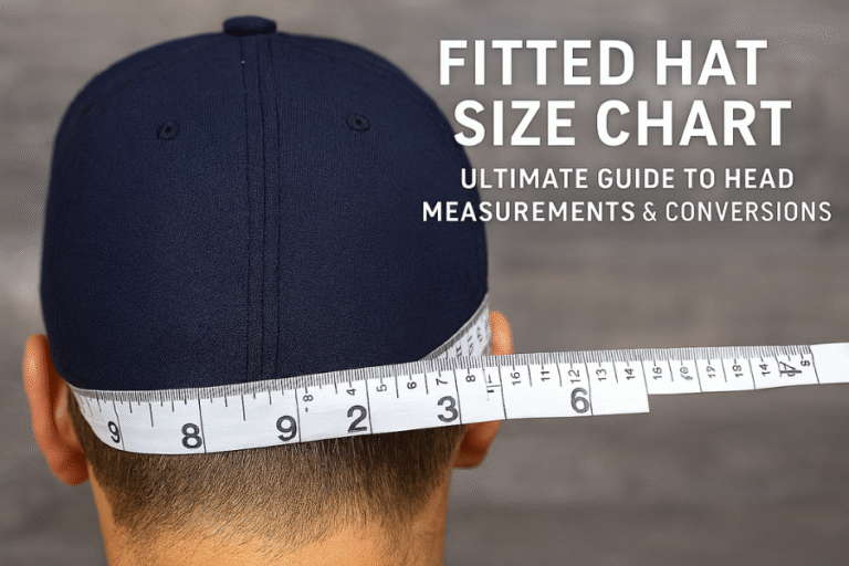 Fitted Hat Size Chart