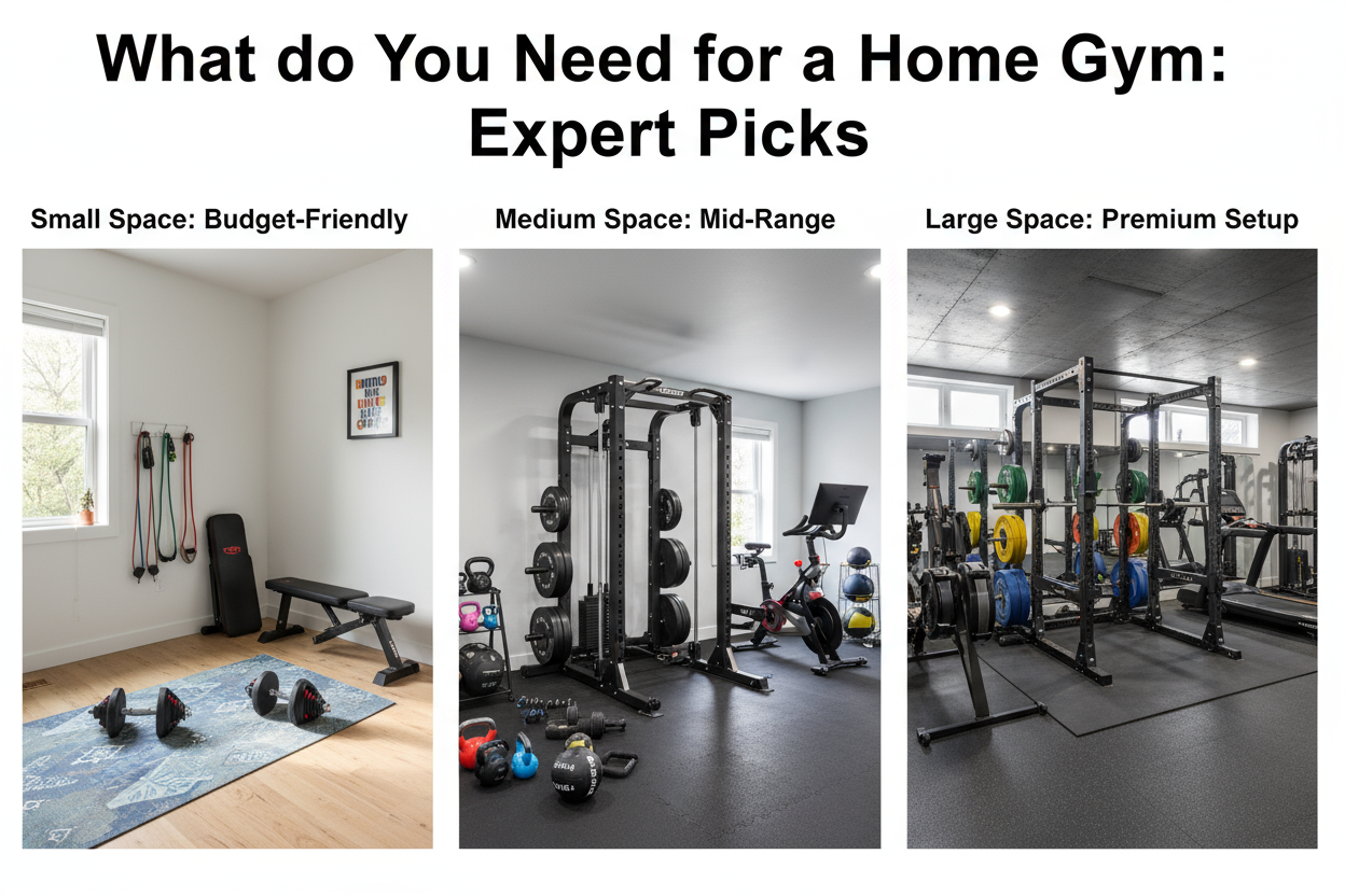 What do You Need for a Home Gym: Expert Picks for Every Space & Budget