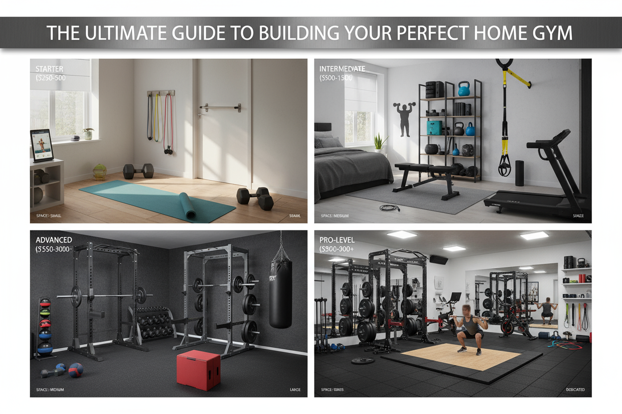 The Ultimate Guide to Building Your Perfect Home Gym: From Budget Basics to Pro-Level Setup