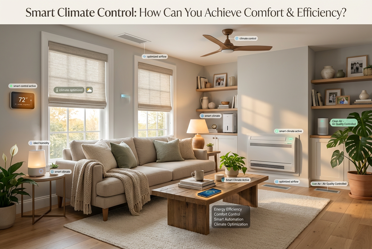 Smart Climate Control: How Can You Achieve Comfort & Efficiency?