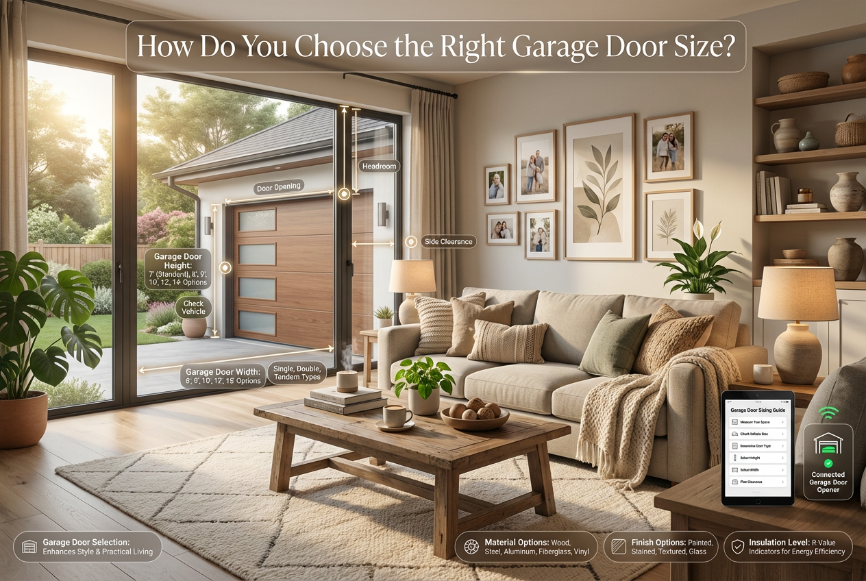 How Do You Choose the Right Garage Door Size?