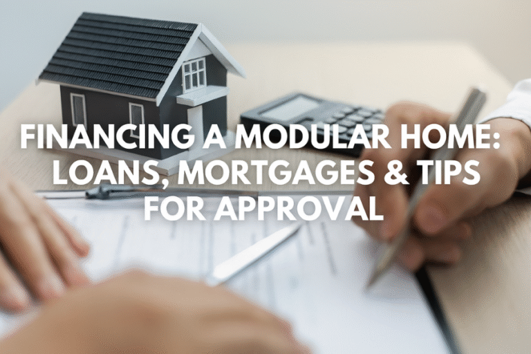 Financing a Modular Home