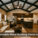 Design a Comfortable Metal Building Home Interior