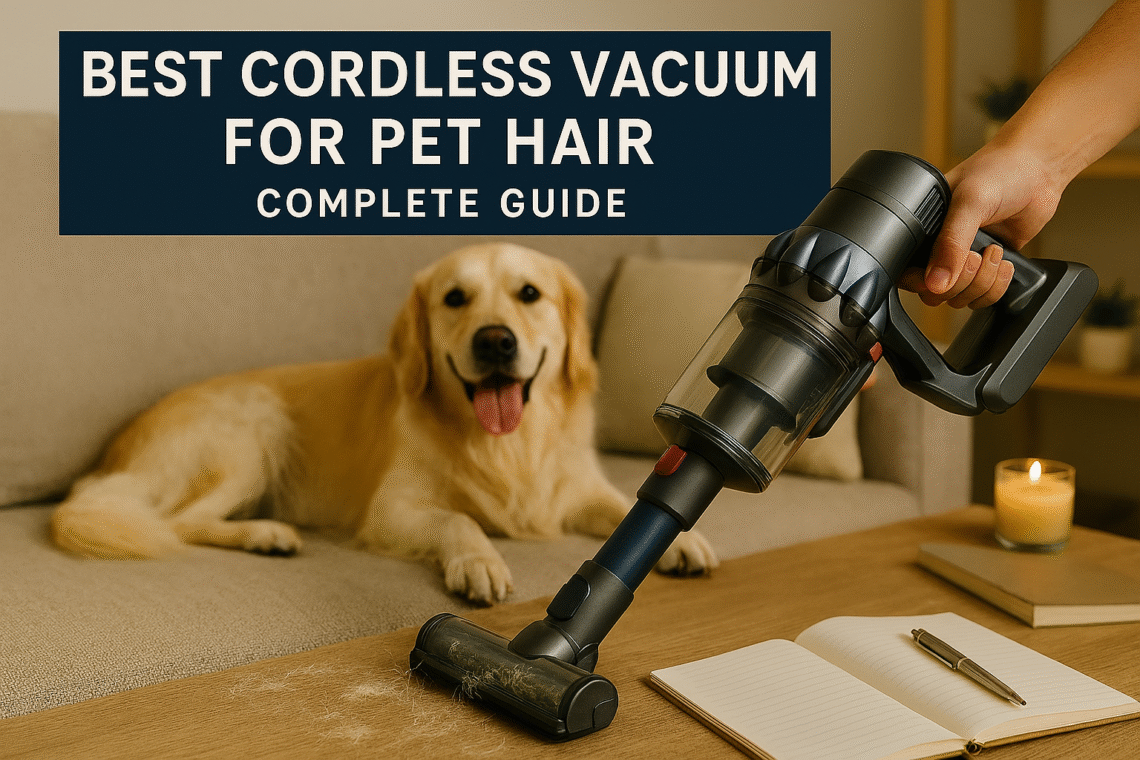 Best Cordless Vacuum for Pet Hair
