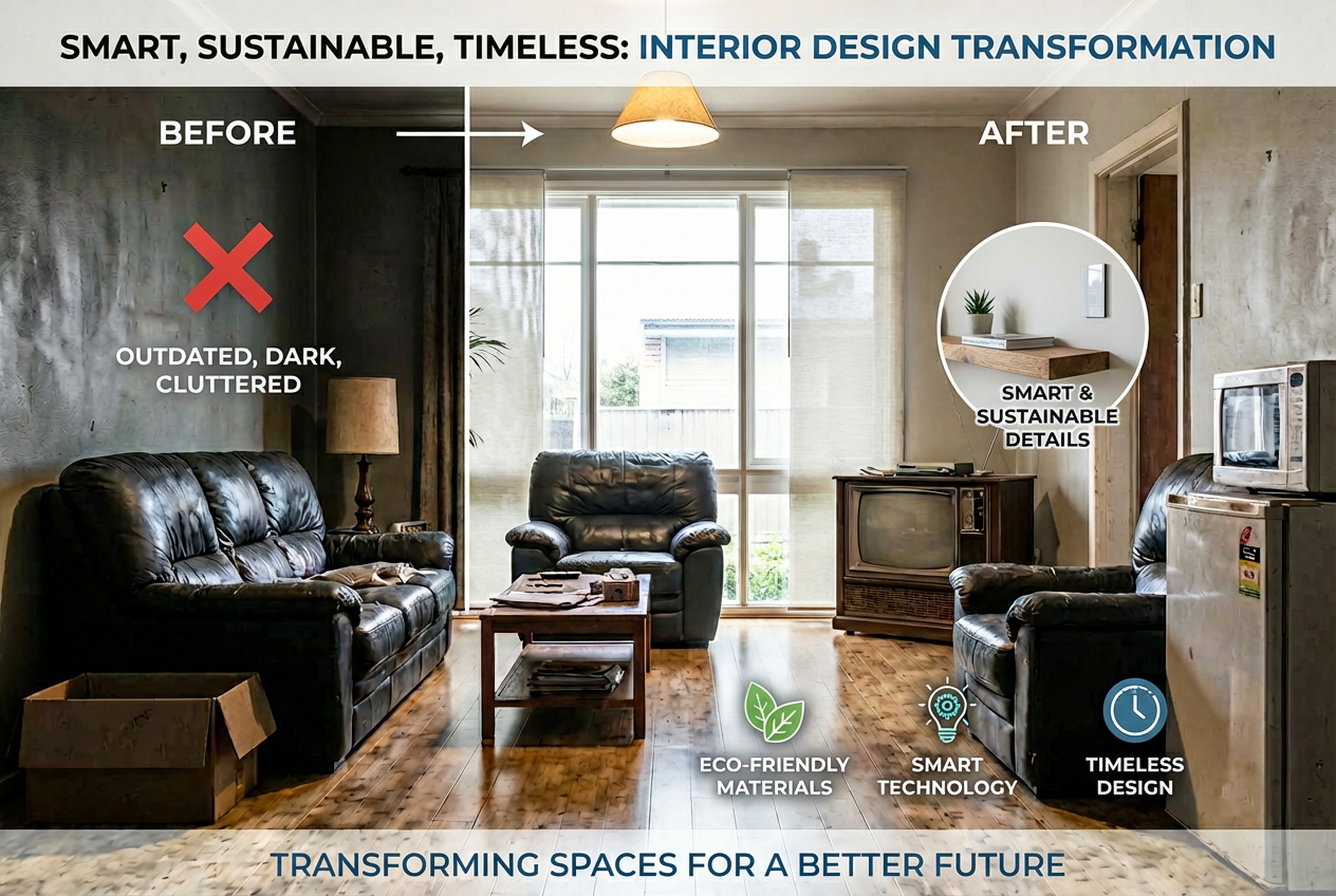 How Can You Transform Any Room Using Smart, Sustainable & Timeless Principles?
