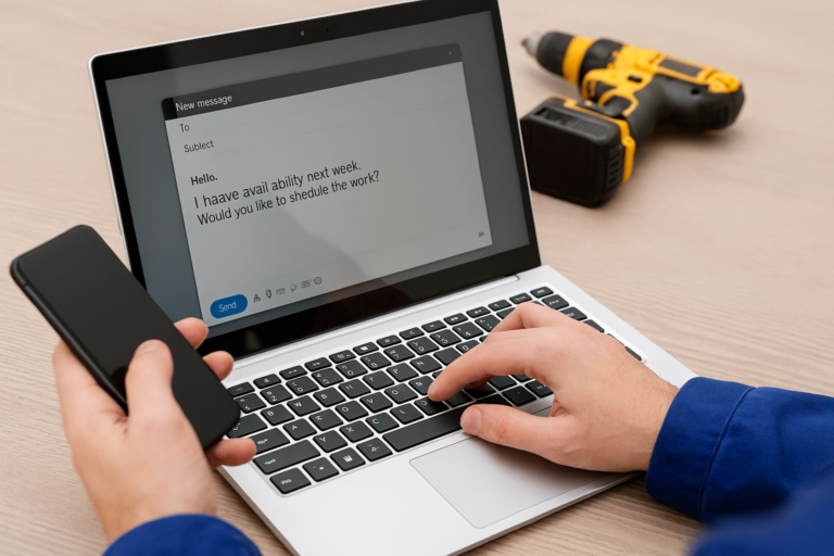 Your Trades Business Booked Solid Using Simple Emails