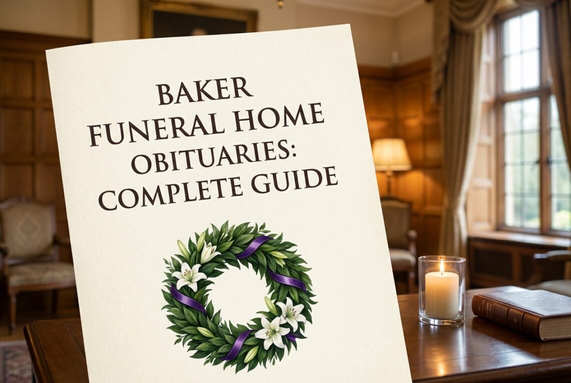 Baker Funeral Home Obituaries